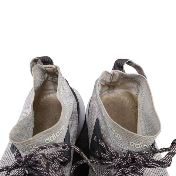Adidas Shoes Women 6.5 Athletic Trail Running Quesa Cloudfoam Casual Active Gray - Picture 12 of 13